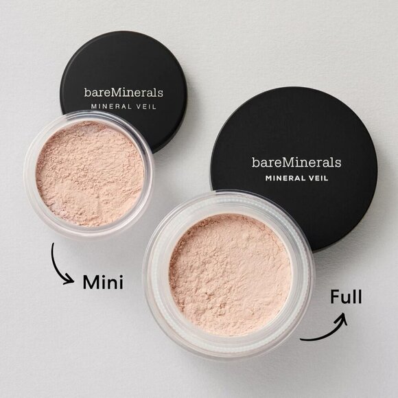 Women bareMinerals Veil Loose Setting Powder, Weightless Blurring, Makeup Wear - Picture 7 of 7